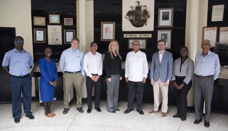 Ambassador Nicole D. Theriot and her team visit Banks DIH Limited
