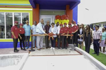 Ribbon cutting 