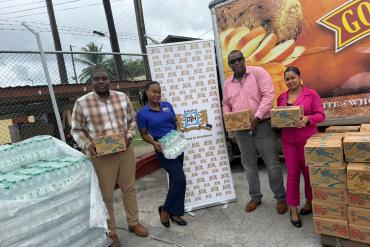 Banks DIH Limited Linden Branch donates to Flood-Affected Residents of Kwakwani