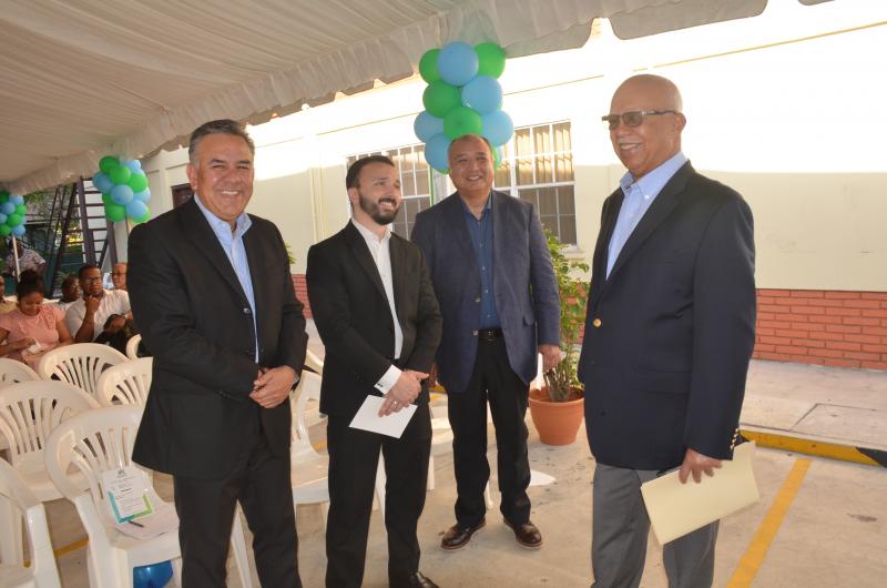Chairman Mr, Clifford Reis with executives of Unicarrier at the Launch
