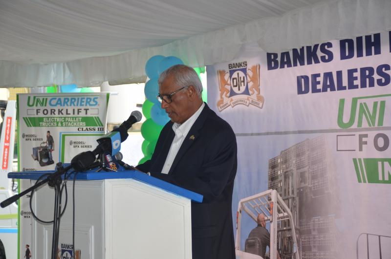 Mr, Shabir Hussein, Engineering Services  Director gives brief remarks
