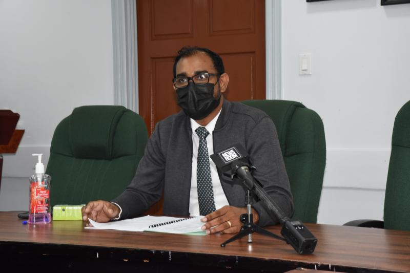 Mr. Dhaneshwar Deonarine, Chief Labour Officer
