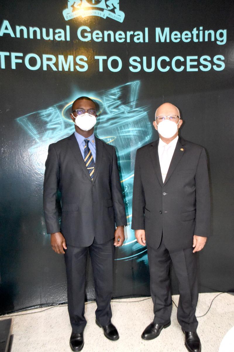 Chairman introduces new Executive Director Mr. Gavin C. Todd
