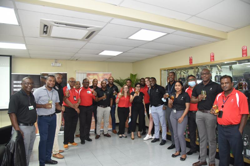 Employees of the Sales Department following the Training
