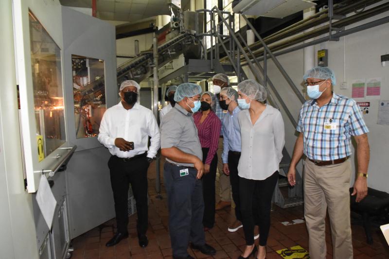 Visiting the Soft Drink Plant
